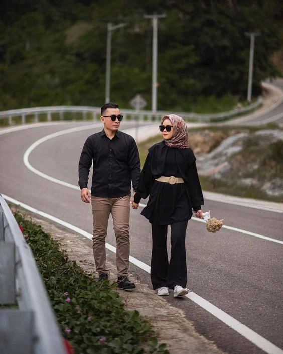 Prewedding ala Korea Hijab
