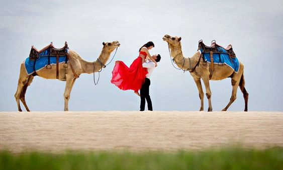 outfit prewedding outdoor