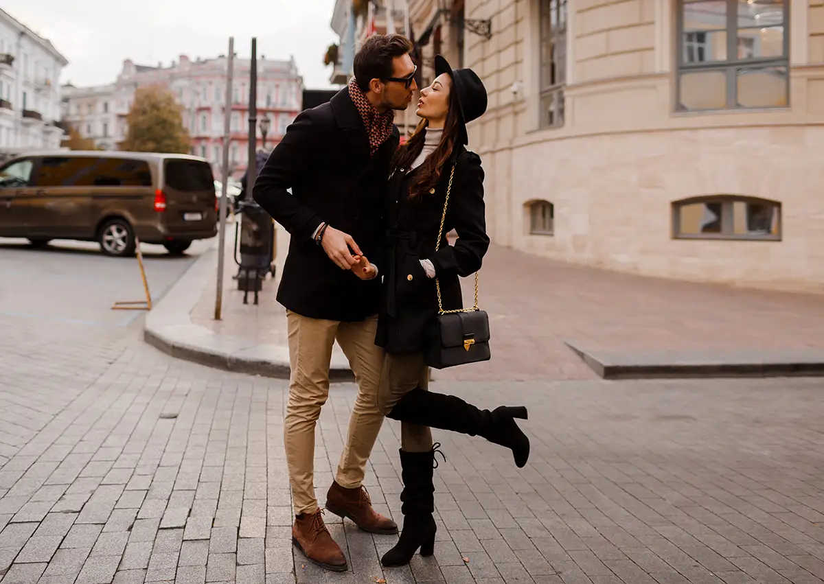 outfit prewedding outdoor